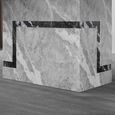 Venice Dining Table - Armani Grey Engineered Marble - Sizes Available