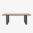 Vintage Dining Table - 8 Seater - 220cm - Recycled Wood and Metal