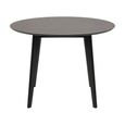 Clearance - Roxby Round Dining Table - 2 Seater - 105cm - Black - FSS16998
