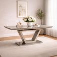 Clearance - Aspen Extending Dining Table - 160-200cm - 6-8 Seater - Latte - A471