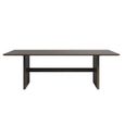 Abigail Ahern Batten Dining Table - 220cm - 8 Seater - Zebrano Veneer