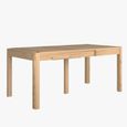 Saylor Extending Dining Table - 4-8 Seater - 120cm-170cm - Oak