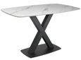Clearance - Vernal Dining Table - 4 Seater - 130cm - White Sintered Stone - FSS17318