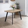 Dalton Dining Table - 4 Seater - 120cm - Light Oak