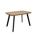 Dalton Dining Table - 4 Seater - 120cm - Light Oak