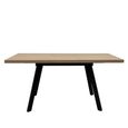 Dalton Extending Dining Table - 4-6 Seater - 120cm-160cm - Light Oak