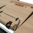 Dalton Extending Dining Table - 4-6 Seater - 120cm-160cm - Light Oak