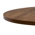 Panama Dining Table - 4 Seater - 110cm - Round - Dark Oak