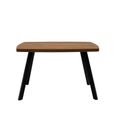 Panama Dining Table - 4 Seater - 120cm - Dark Oak