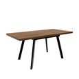 Panama Extending Dining Table - 4-6 Seater - 120cm-160cm - Dark Oak