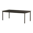 Tobago Dining Table - 220cm - 8 Seater - Espresso Oak