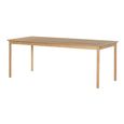 Tobago Dining Table - 220cm - 8 Seater - Natural Oak