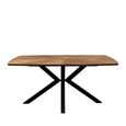 Hampton Dining Table - 6 Seater - 160cm - Spider Legs - Oak