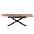 Payton Extending Dining Table - 6-8 Seater - 160cm-200cm - Spider Legs - Oak