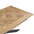 Payton Extending Dining Table - 6-8 Seater - 160cm-200cm - Spider Legs - Oak