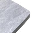 Rimini Dining Table - 6 Seater - 160cm - Grey Melamine