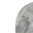 Tulsa Dining Table - 4 Seater - 110cm - Round - Spider Legs - Grey Sintered Stone