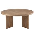 Dining Table - 150cm - 4 Seater - Round - Natural - Mango Wood