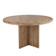 Dining Table - 150cm - 4 Seater - Round - Natural - Mango Wood