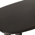 Mark Dining Table - 200cm - 8 Seater - Black - Mango Wood