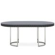 Genoa Dining Table - 6 Seater - 180cm - Oval - Grey