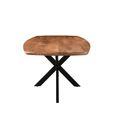 Jesper Dining Table - 180cm - 8 Seater - Star Base - Natural - Mango Wood