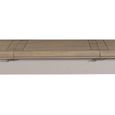 Chateau Extending Dining Table - 200cm-250cm - 8-10 Seater - Grey Painted - Pine