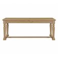 Chateau Extending Dining Table - 200cm-250cm - 8-10 Seater - Natural - Rustic Pine