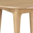 Cotswold Oak Dining Table - 110cm - 4 Seater - Round - Natural