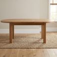 Dorchester Extending Dining Table - 160cm-200cm - 6-8 Seater - Oval - Rustic Oak