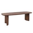 Baldwin Dining Table - 230cm - 10 Seater - Double Pedestal - Mango Wood