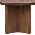 Baldwin Dining Table - 230cm - 10 Seater - Double Pedestal - Mango Wood