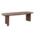 Baldwin Dining Table - 270cm - 10 Seater - Double Pedestal - Mango Wood
