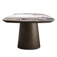 Langford Dining Table - 200cm - 8 Seater - Pedestal - Ceramic