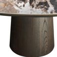 Langford Dining Table - 200cm - 8 Seater - Pedestal - Ceramic