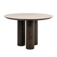 Ritz Dining Table - 120cm - 4 Seater - Round - Pedestal - Ceramic