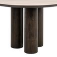 Ritz Dining Table - 120cm - 4 Seater - Round - Pedestal - Ceramic