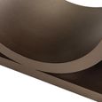 Windsor Dining Table - 230cm - 10 Seater - Pedestal Base - Walnut and Brass - Wood