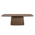 Windsor Dining Table - 230cm - 10 Seater - Pedestal - Walnut - Wood