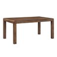 Oakridge Dining Table - 160cm - 6 Seater - Dark Oak