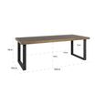 Bloomville Shagreen 8 Seater Dining Table - 200cm