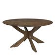 Montereux Dining Table - 130cm - 4 Seater - Round - Spider Legs - Malta - Mango Wood