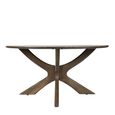 Montereux Dining Table - 150cm - 6 Seater - Round - Spider Legs - Malta - Mango Wood