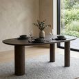 Ellington Dining Table - 230cm - 10 Seater - Brown - Oak