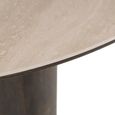 Ritz Dining Table - 120cm - 4 Seater - Round - Pedestal - Ceramic