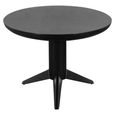 Rayford Dining Table - 230cm - 10 Seater - Oval - Black - Oak and Metal