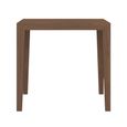 Peony Dining Table - 80cm - 4 Seater - Square - Walnut - Wood