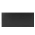 Horizon Dining Table - 180cm - 6 Seater - Black - Wood and Metal