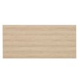 Horizon Dining Table - 180cm - 6 Seater - Oak and Black - Wood and Metal
