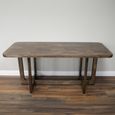 Dining Table - 180cm - 6 Seater - Rubber Wood